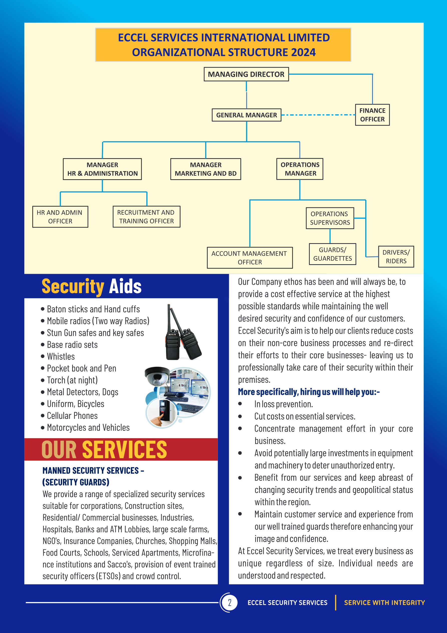 Security services overview